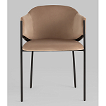 Стул Brace велюр капучино варинант исполнения - 4 | Loft Concept в Костроме