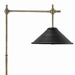 Торшер с черным абажуром в форме конуса Сoncord варинант исполнения - 1 | Loft Concept в Костроме