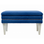 Мягкая банкетка с зоной для хранения Casket Blue варинант исполнения - 1 | Loft Concept в Костроме
