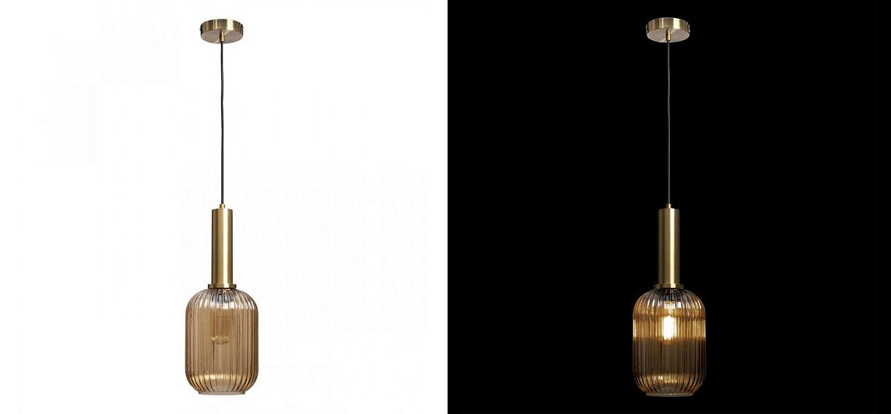 Подвесной светильник Ferm Living chinese lantern Amber Gold 39 см Подвесной светильник Ferm Living chinese lantern Amber Gold 39 см - Loft-Concept в Костроме