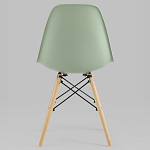 Пластиковый стул на ножках из массива бука Eames Mint варинант исполнения - 4 | Loft Concept в Костроме