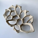 Блюдо «Бежевый коралл» варинант исполнения - 2 | Loft Concept в Костроме