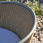 Садовое кресло с каркасом из стали Kenneth Chair варинант исполнения - 10 | Loft Concept в Костроме