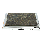 Портсигар на 10 сигарет с газовой зажигалкой из натурального камня Лабрадор Stone Cigarettes Cases варинант исполнения - 5 | Loft Concept в Костроме