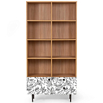 Широкий стеллаж с принтом Elise Rack варинант исполнения - 20 | Loft Concept в Костроме