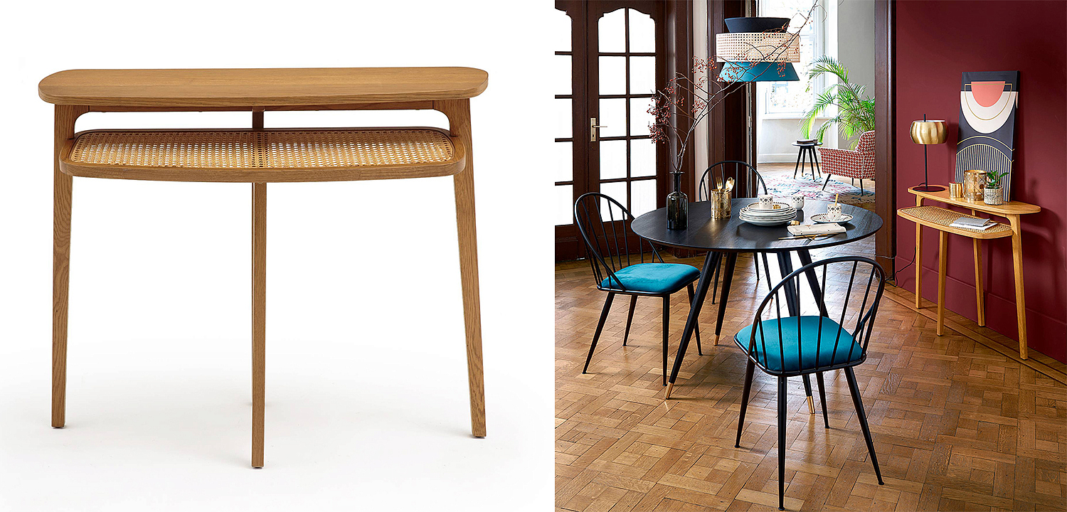 Консоль Morten Wicker Console Консоль Morten Wicker Console - Loft-Concept в Костроме