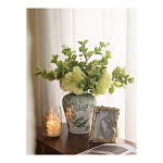 Ваза с зелеными цветочными и птичьими мотивами Vase Inspired by Nature варинант исполнения - 7 | Loft Concept в Костроме