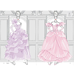 Megan Hess. Elegance варинант исполнения - 2 | Loft Concept в Костроме