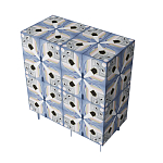 Тумба Venti Mask Grey варинант исполнения - 3 | Loft Concept в Костроме