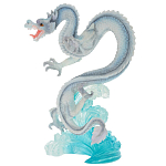 Декоративная статуэтка Дракон White Blue Water Dragon Statuette варинант исполнения - 1 | Loft Concept в Костроме