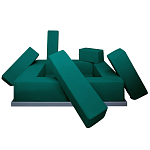 Модульный дизайнерский диван Rumble Modular Sofa варинант исполнения - 2 | Loft Concept в Костроме