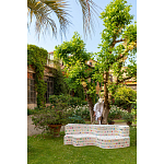 Дизайнерский модульный диван волнистой формы с цветным принтом Poltronova Superonda Sofa варинант исполнения - 44 | Loft Concept в Костроме