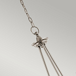 Люстра с прозрачными плафонами из пузырчатого стекла Kichler варинант исполнения - 8 | Loft Concept в Костроме