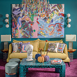 Homer Simpson in Paradise картина акрил на холсте варинант исполнения - 1 | Loft Concept в Костроме