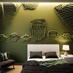 Барельеф OWLS варинант исполнения - 2 | Loft Concept в Костроме