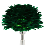 Настольная лампа с перьями Plumage Green Table Lamp варинант исполнения - 2 | Loft Concept в Костроме