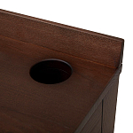 Рабочий стол из массива ясеня Marleen Brown Desk варинант исполнения - 2 | Loft Concept в Костроме