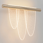 Бра с тремя элементами в форме лепестков и металлическим основанием DALI Tonin Casa варинант исполнения - 1 | Loft Concept в Костроме