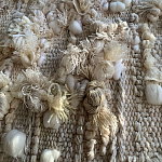 Круглый Вязанный Гобелен Абстракция Breath of Mist Wall Hanging варинант исполнения - 1 | Loft Concept в Костроме