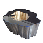 Кофейный стол Burl Exotic tree Coffee Table Brown варинант исполнения - 1 | Loft Concept в Костроме