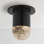 Потолочный светильник светодиодный с плафоном из натурального камня Purgatory варинант исполнения - 1 | Loft Concept в Костроме