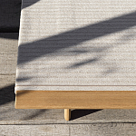 Дизайнерский кофейный стол из дерева с керамической столешницей уличный SWAY Coffee Table варинант исполнения - 4 | Loft Concept в Костроме