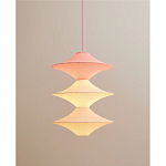 Подвесной вязаный розовый светильник «Звезда Востока 03» варинант исполнения - 3 | Loft Concept в Костроме