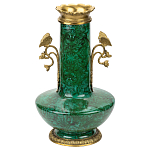 Фарфоровая ваза с малахитовым узором MALACHITE варинант исполнения - 1 | Loft Concept в Костроме