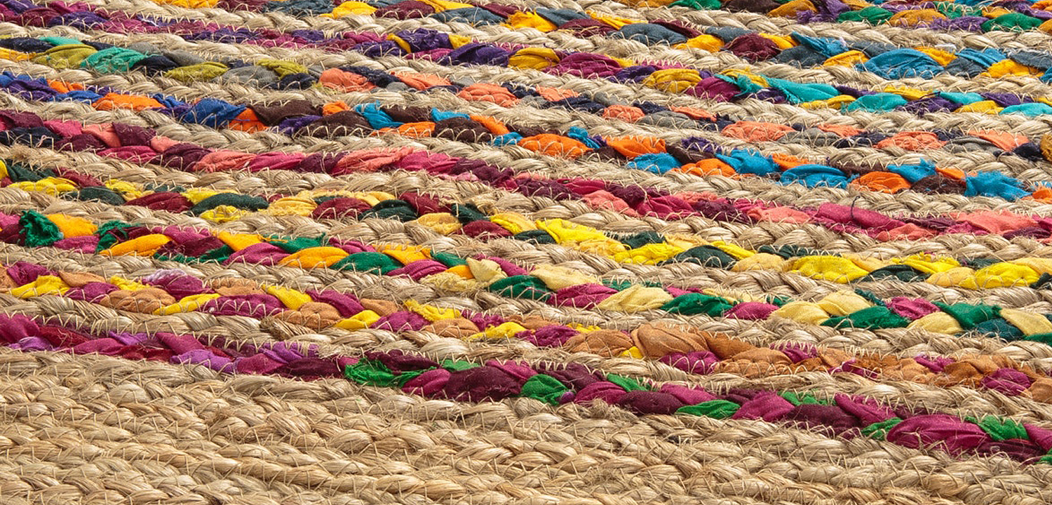 Ковер Multicolored Carpet 100% джут Ковер Multicolored Carpet 100% джут - Loft-Concept в Костроме