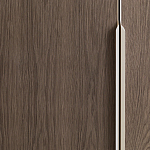 Платяной шкаф из серого дуба Sawada Gray Oak Wardrobe варинант исполнения - 6 | Loft Concept в Костроме