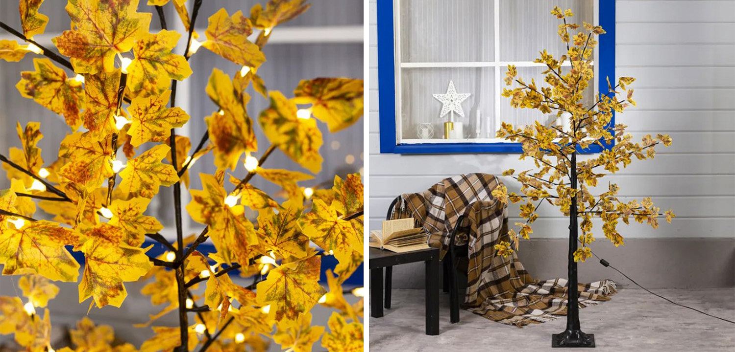 Светодиодное дерево Maple Yellow Светодиодное дерево Maple Yellow - Loft-Concept в Костроме