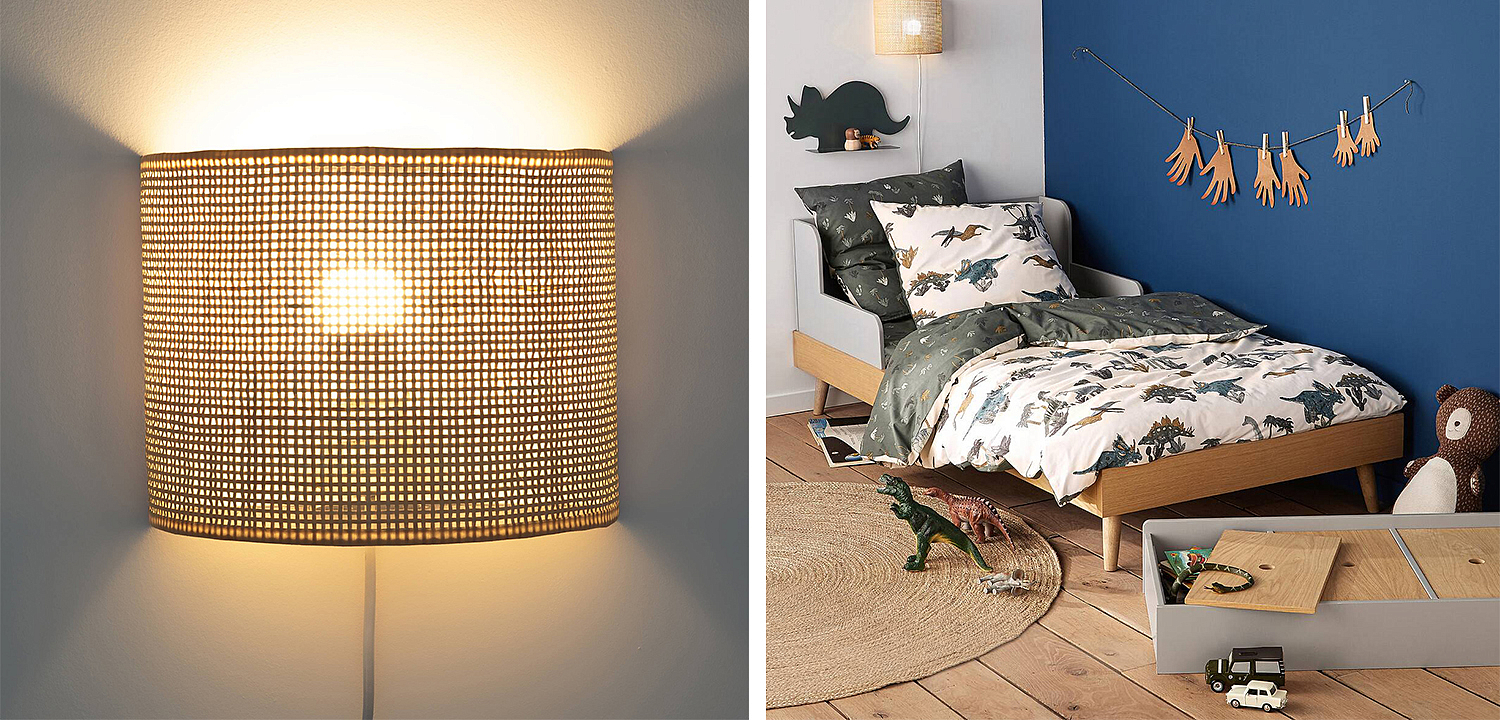 Бра Ottar Wicker Bamboo Cane beige Бра Ottar Wicker Bamboo Cane beige - Loft-Concept в Костроме