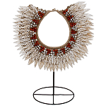 Этническое ожерелье из ракушек на подставке Ethnic Necklace Sharp Lacy Shells варинант исполнения - 1 | Loft Concept в Костроме