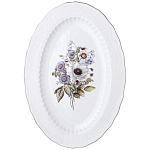 Обеденный сервиз из фарфора с рисунком цветов на 6 персон 23 предмета Garden Whisper Porcelain Set  варинант исполнения - 7 | Loft Concept в Костроме