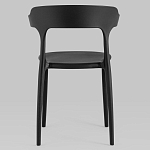 Черный стул из прочного PP-пластика JORIS варинант исполнения - 3 | Loft Concept в Костроме