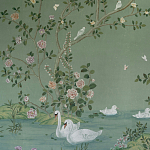 Обои ручная роспись Harpsden blue варинант исполнения - 1 | Loft Concept в Костроме