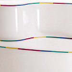 Дизайнерский модульный диван волнистой формы с цветным принтом Poltronova Superonda Sofa варинант исполнения - 39 | Loft Concept в Костроме