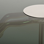 Столик журнальный на основании в виде фигурки девушки Maiden варинант исполнения - 2 | Loft Concept в Костроме