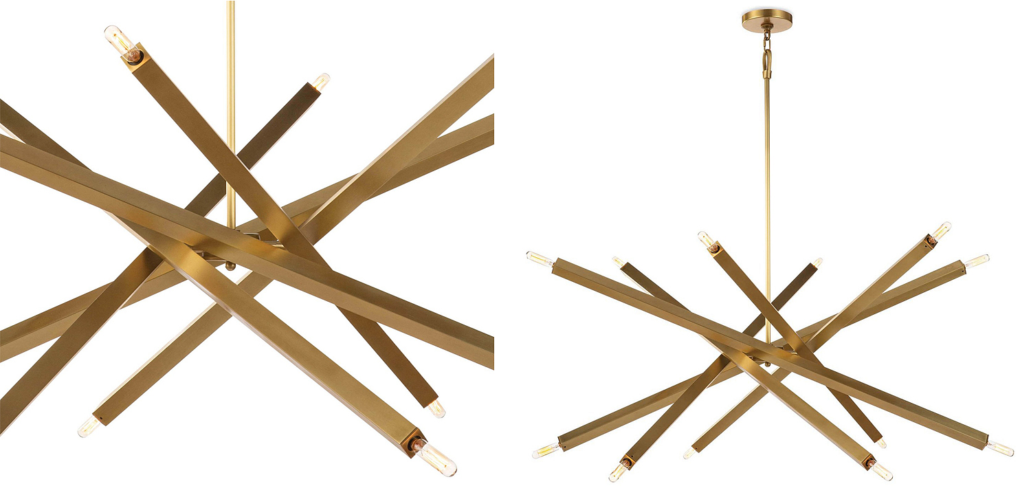 Люстра Blathmac Brass Chandelier Люстра Blathmac Brass Chandelier - Loft-Concept в Костроме