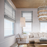 Люстра трехъярусная с декором из круглых деревянных бусин с кисточками Gray Brown Wooden Beads Chandelier варинант исполнения - 4 | Loft Concept в Костроме