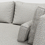 Мебельная ткань Шенилл серо-голубой цвет 142 см T4-47 варинант исполнения - 15 | Loft Concept в Костроме