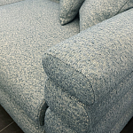 Дизайнерский Диван Lancaster Серо-голубое букле варинант исполнения - 1 | Loft Concept в Костроме