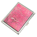 Портсигар с газовой зажигалкой из натурального камня Родонит Stone Cigarettes Cases варинант исполнения - 1 | Loft Concept в Костроме