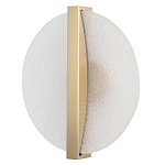 Бра с белым матовым стеклянным плафоном круглой формы Soft Glow Harmony варинант исполнения - 3 | Loft Concept в Костроме