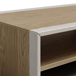 Стол журнальный в стиле лофт с полкой для хранения Warm Industrial варинант исполнения - 5 | Loft Concept в Костроме