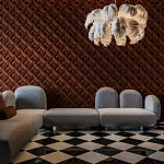 Гипсовая 3D Панель AZTECA варинант исполнения - 1 | Loft Concept в Костроме