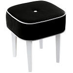 Квадратный мягкий пуф на белых ножках Winton Pouf Square варинант исполнения - 9 | Loft Concept в Костроме