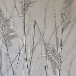 Ботаническое панно Тростник 3 варинант исполнения - 3 | Loft Concept в Костроме