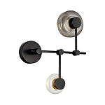 Бра с 2-мя плафонами разного диаметра и цвета Polyhedron варинант исполнения - 1 | Loft Concept в Костроме