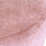 Банкетка овальная пыльно-розовый велюр на 4-х металлических ножках золотого цвета SANJAY варинант исполнения - 5 | Loft Concept в Костроме